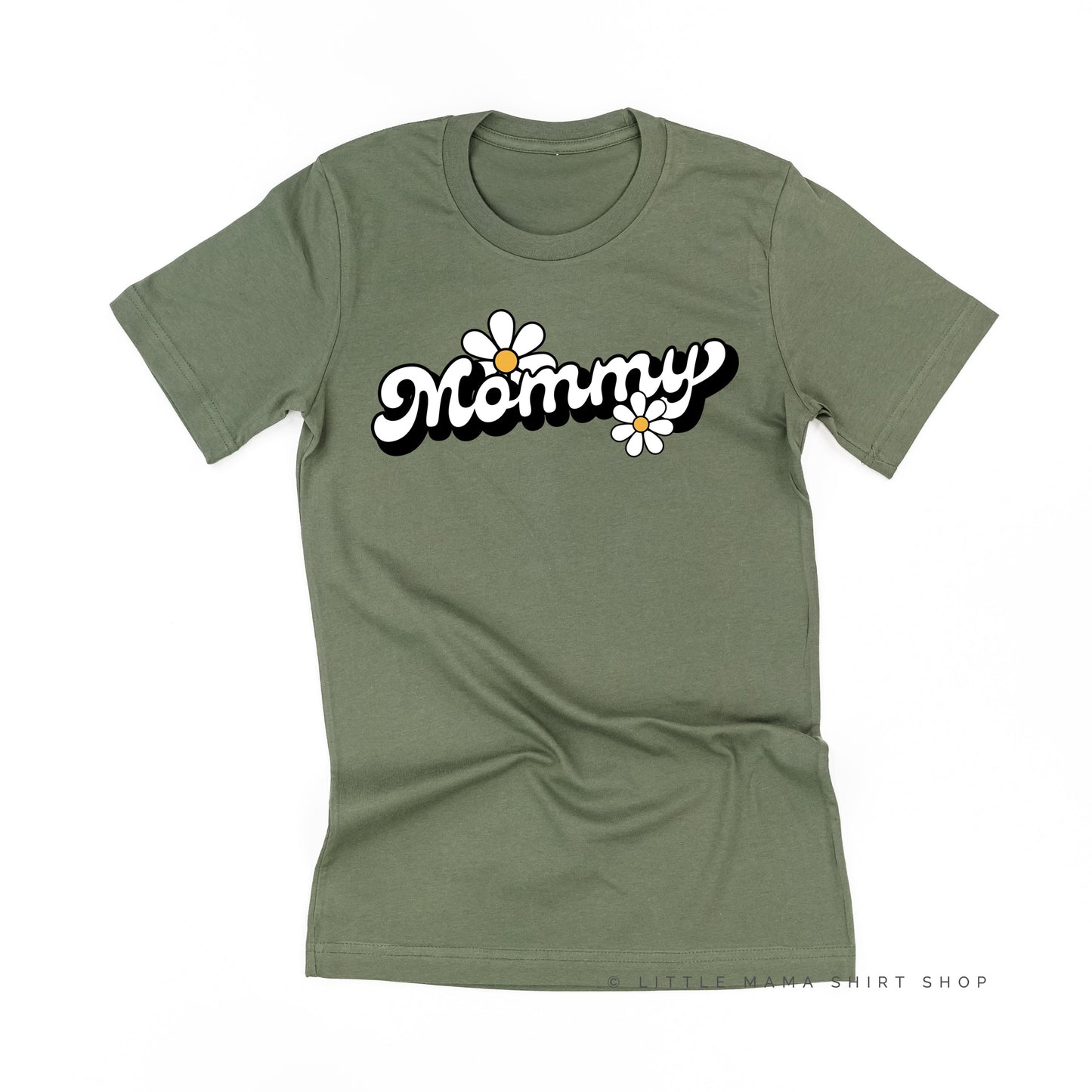 DAISY - MOMMY - w/ Full Daisy on Back - Unisex Tee