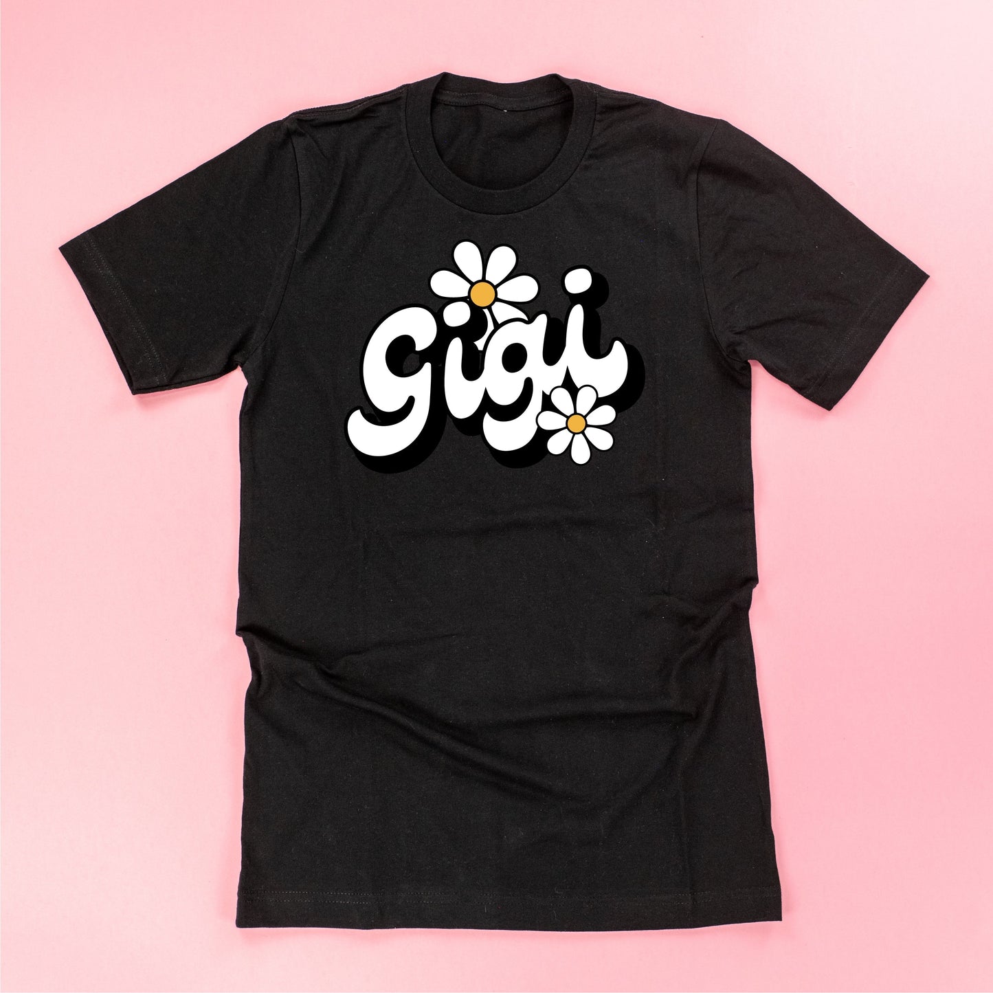 DAISY - GIGI - w/ Full Daisy on Back - Unisex Tee