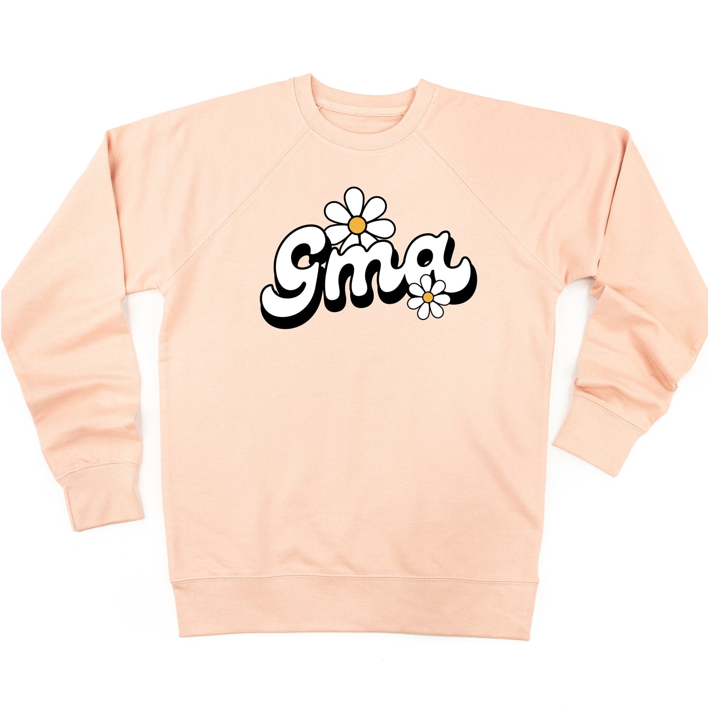 DAISY - GMA - w/ Full Daisy on Back - Lightweight Pullover Sweater