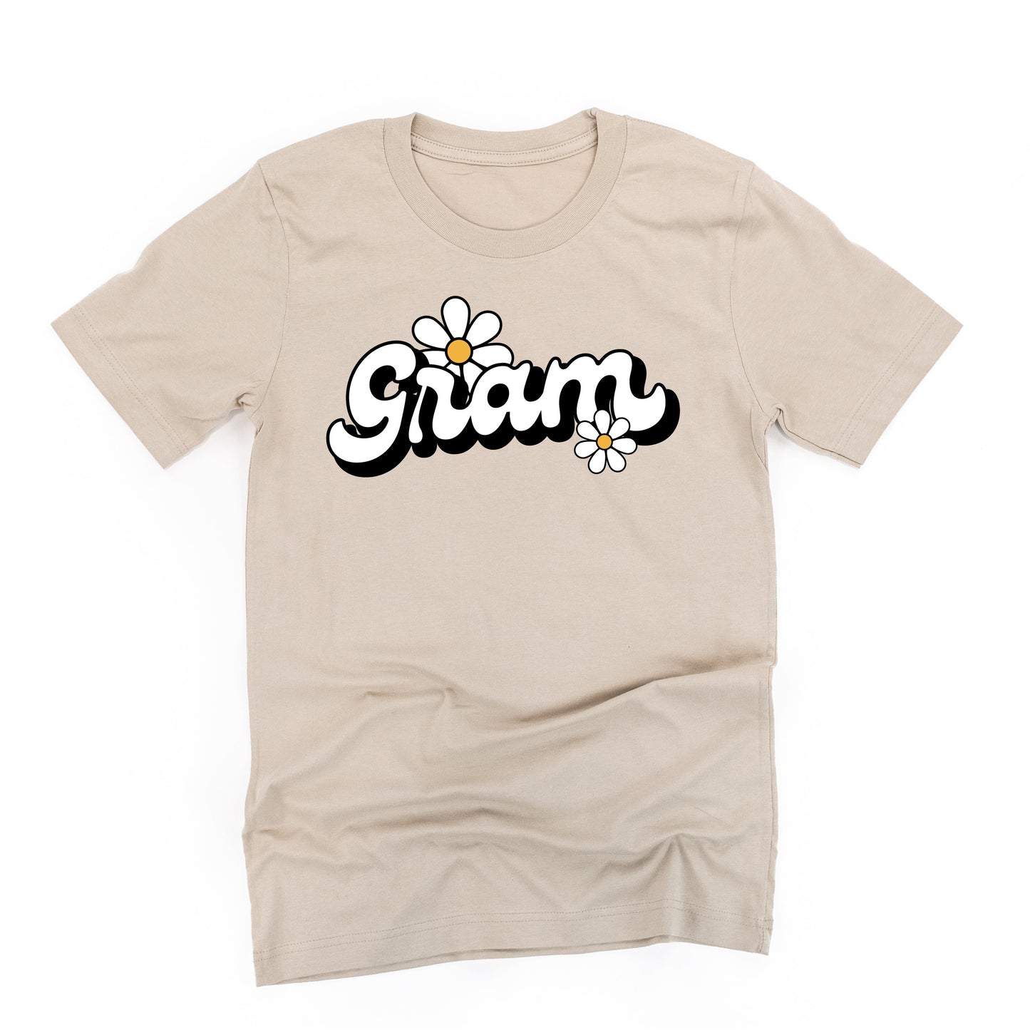 DAISY - GRAM - w/ Full Daisy on Back - Unisex Tee