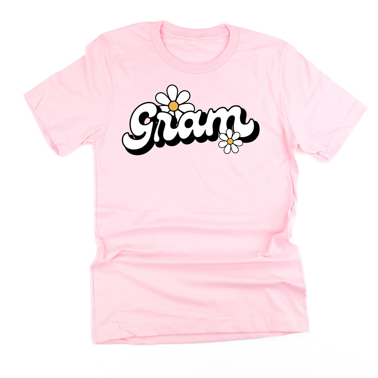 DAISY - GRAM - w/ Full Daisy on Back - Unisex Tee